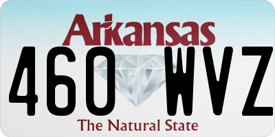 AR license plate 460WVZ