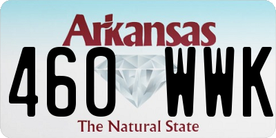 AR license plate 460WWK