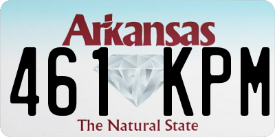 AR license plate 461KPM