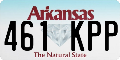 AR license plate 461KPP