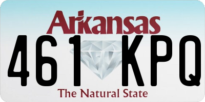 AR license plate 461KPQ