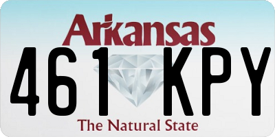 AR license plate 461KPY