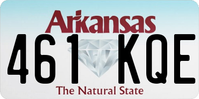 AR license plate 461KQE