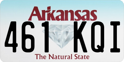 AR license plate 461KQI