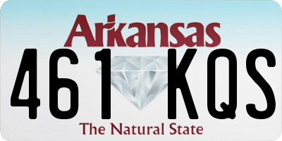 AR license plate 461KQS