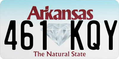 AR license plate 461KQY