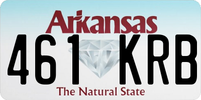 AR license plate 461KRB