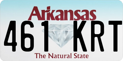 AR license plate 461KRT