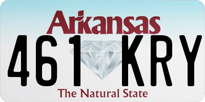 AR license plate 461KRY