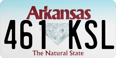 AR license plate 461KSL