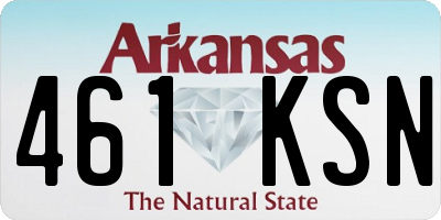 AR license plate 461KSN