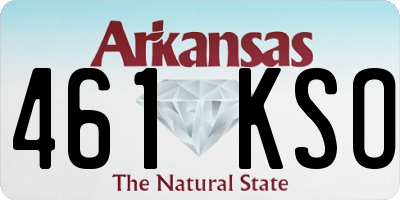 AR license plate 461KSO