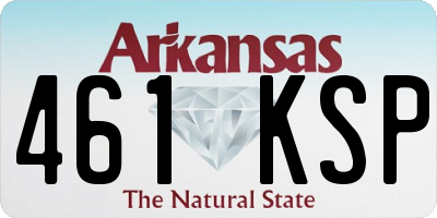 AR license plate 461KSP