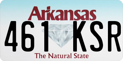 AR license plate 461KSR