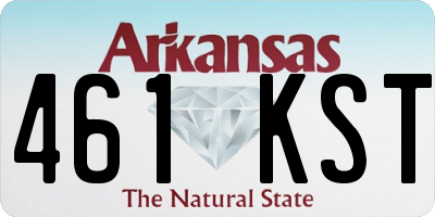 AR license plate 461KST