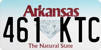 AR license plate 461KTC