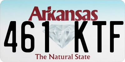 AR license plate 461KTF