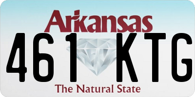 AR license plate 461KTG
