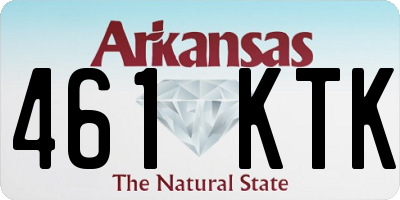 AR license plate 461KTK