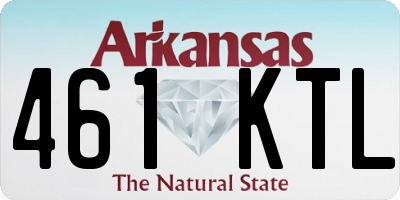 AR license plate 461KTL