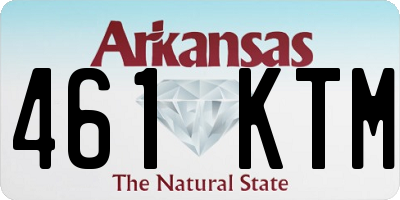 AR license plate 461KTM