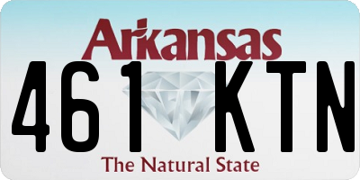 AR license plate 461KTN