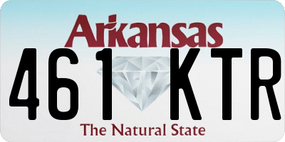 AR license plate 461KTR