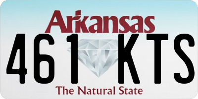 AR license plate 461KTS