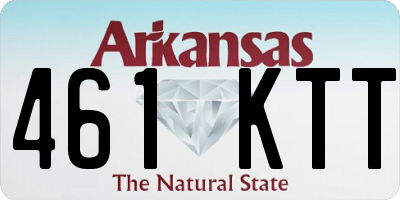AR license plate 461KTT