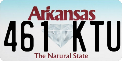 AR license plate 461KTU