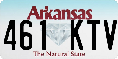 AR license plate 461KTV