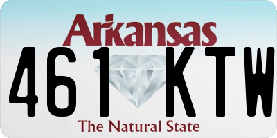 AR license plate 461KTW