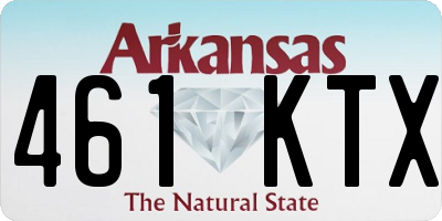 AR license plate 461KTX