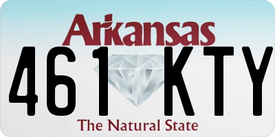 AR license plate 461KTY