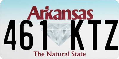 AR license plate 461KTZ