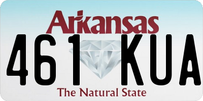 AR license plate 461KUA