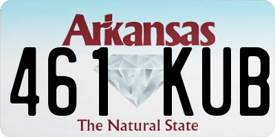 AR license plate 461KUB