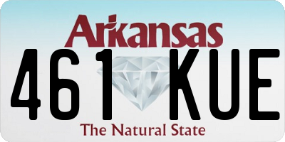 AR license plate 461KUE
