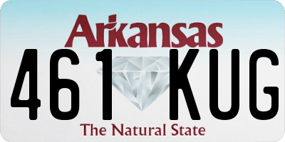 AR license plate 461KUG