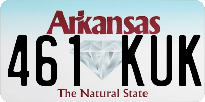 AR license plate 461KUK