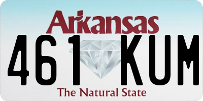 AR license plate 461KUM