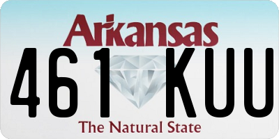 AR license plate 461KUU