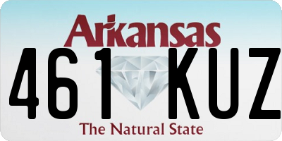 AR license plate 461KUZ