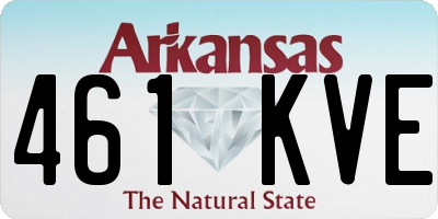 AR license plate 461KVE