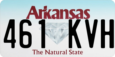 AR license plate 461KVH