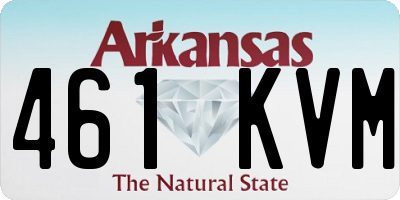 AR license plate 461KVM