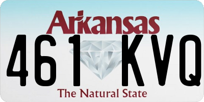 AR license plate 461KVQ