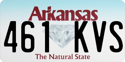 AR license plate 461KVS