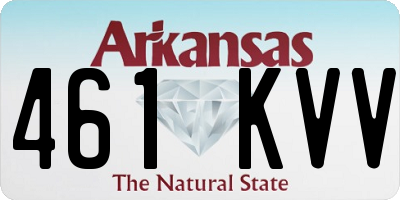 AR license plate 461KVV