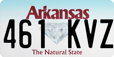 AR license plate 461KVZ
